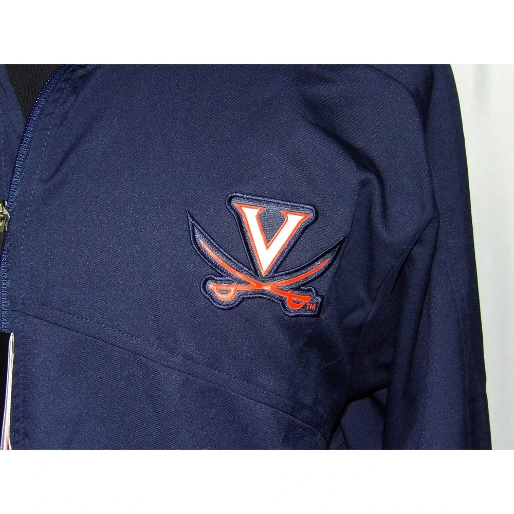 NEW! Nike Dri-Fit WARM Zip-Up Virginia Cavaliers Navy Blue Jacket Men's XL NWT!